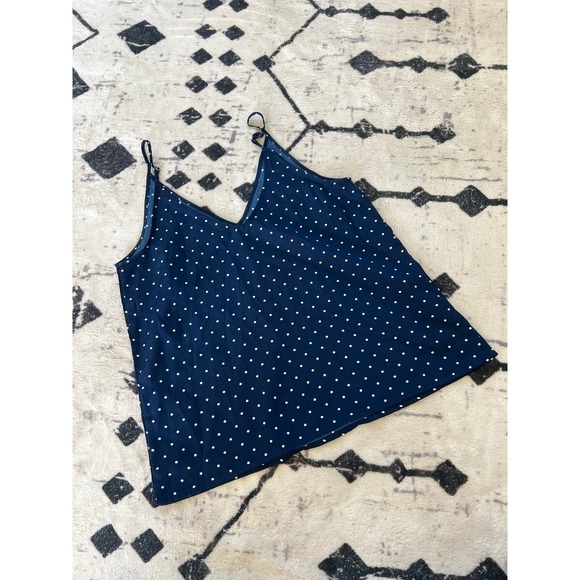 Abercrombie Blue Polka Dot Tank - Picture 4 of 5